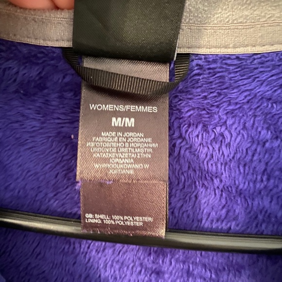 *THE NORTH FACE* RARE Indigo Fuzzy Coat - Picture 4 of 7